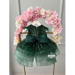 Rochie fete Green Sparkle Dress
