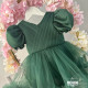 Rochie fete Green Tulle Dress