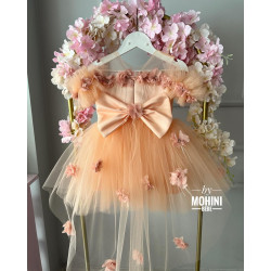 Rochie fete Heaven Salmon