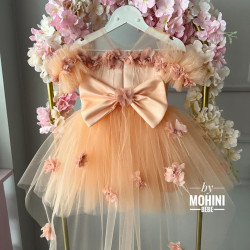 Rochie fete Heaven Salmon