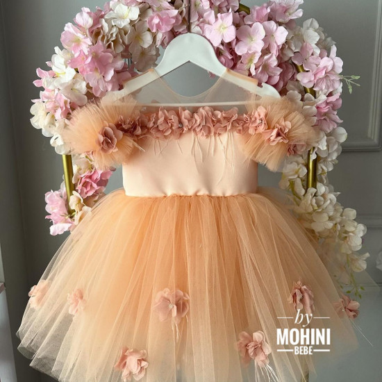 Rochie fete Heaven Salmon