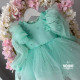 Rochie fete Lux Turquoise
