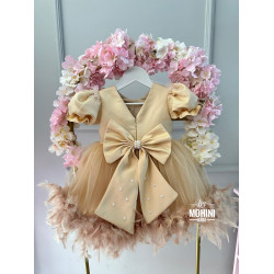Rochie fete New Beige Ayva