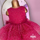 Rochie fete New Fuchsia Calla