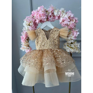 Rochie fete New Gold Calla