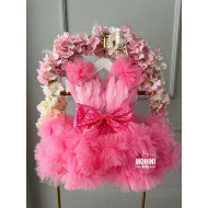 Rochie fete New Pink Feathers