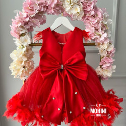 Rochie fete New Red Ayva