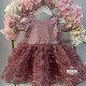 Rochie fete New Rose Flowers