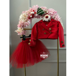 Rochie fete sacou si fusta New Style