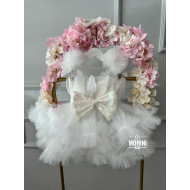 Rochie fete New White Feathers