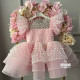 Rochie fete Pink Bubbles