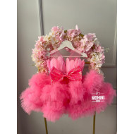 Rochie fete Pink Feathers