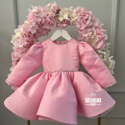 Rochie fete eleganta roz Pink Mabella