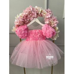 Rochie fete Pink New Baby Look