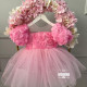 Rochie fete Pink New Baby Look