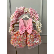 Rochie eleganta roz fetita Pink Sweet Baby Dress