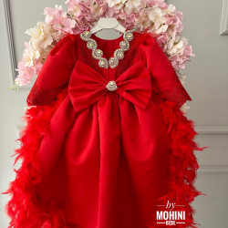 Rochie fete Red Bijoux