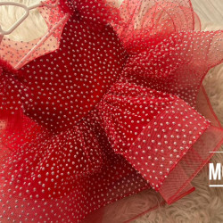 Rochie fete Red Bubbles