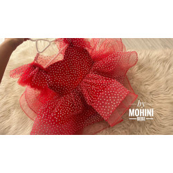 Rochie fete Red Bubbles