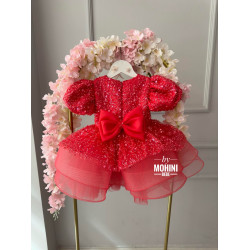 Rochie fete Red Calla