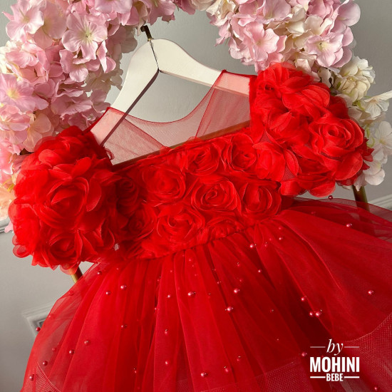 Rochie fete Red New Baby Look