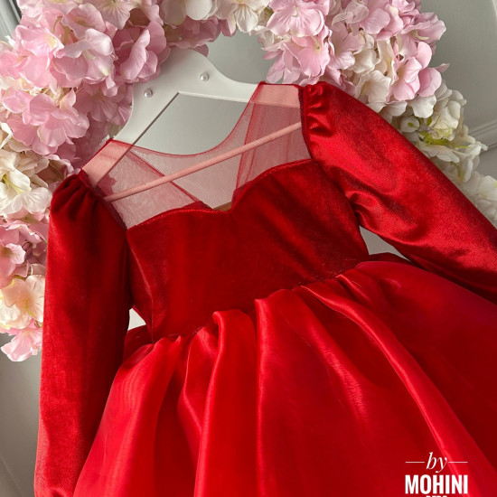 Rochie fete Red Velvet Dress