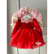 Rochie fete Red Velvet Dress