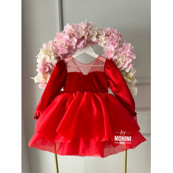 Rochie fete Red Velvet Dress