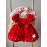 Rochie fete Red Rose Flowers