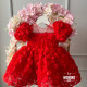 Rochie fete Red Rose Flowers