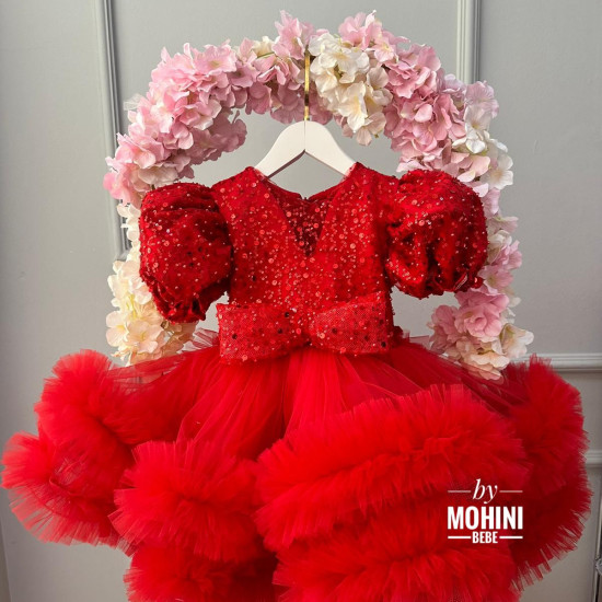 Rochie fete Rojo Brillante