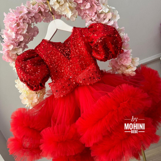 Rochie fete Rojo Brillante