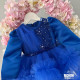 Rochie fete Royal Blue Helene