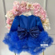 Rochie fete Royal Blue Helene