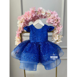 Rochie fete Royal Blue Sparkle