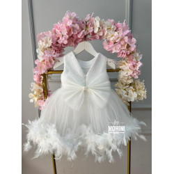 Rochie fete Sequin Feathers Dress