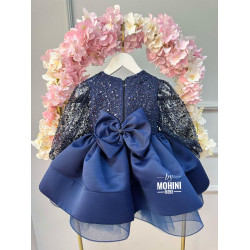 Rochie fete Sequin Naivy Blue