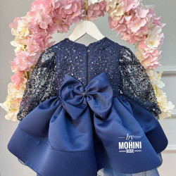 Rochie fete Sequin Naivy Blue
