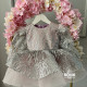 Rochie fete Silver Cherry