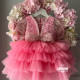 Rochie fete paiete roz Special Pink Calla