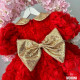 Rochie fete Special Red Flowers