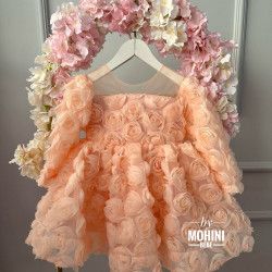 Rochie fete Special Rose Flowers