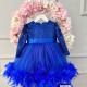 Rochie fete Special Royal Blue