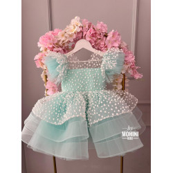 Rochie fetita Turquoise Bubbles
