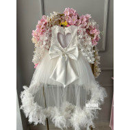 Rochie fete White Baby Roses