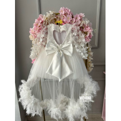 Rochie fete White Baby Roses