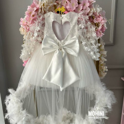 Rochie fete White Baby Roses