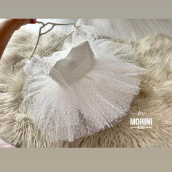 Rochie fete White Dots