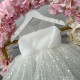 Rochie fete White Sparkling Dress