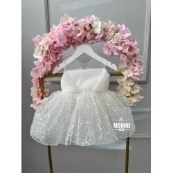 Rochie fete White Sparkling Dress